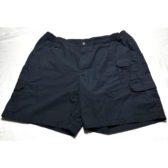 5.11 Tactical Navy Cargo Taclite Pro Pockets Zip Shorts Mens 40 73287 *READ - Picture 1 of 11